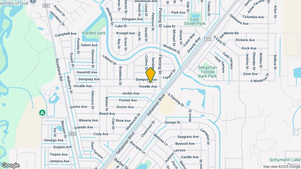 664 Vocelle Ave Map and Location Details