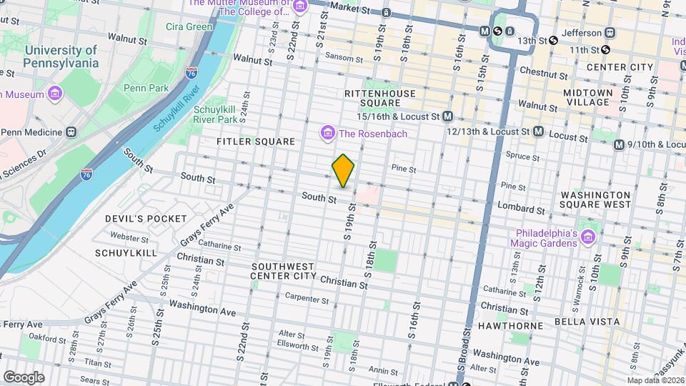 1916 Naudain St Map and Location Details