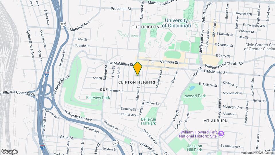 2349 Wheeler St, Unit 1 Map and Location Details