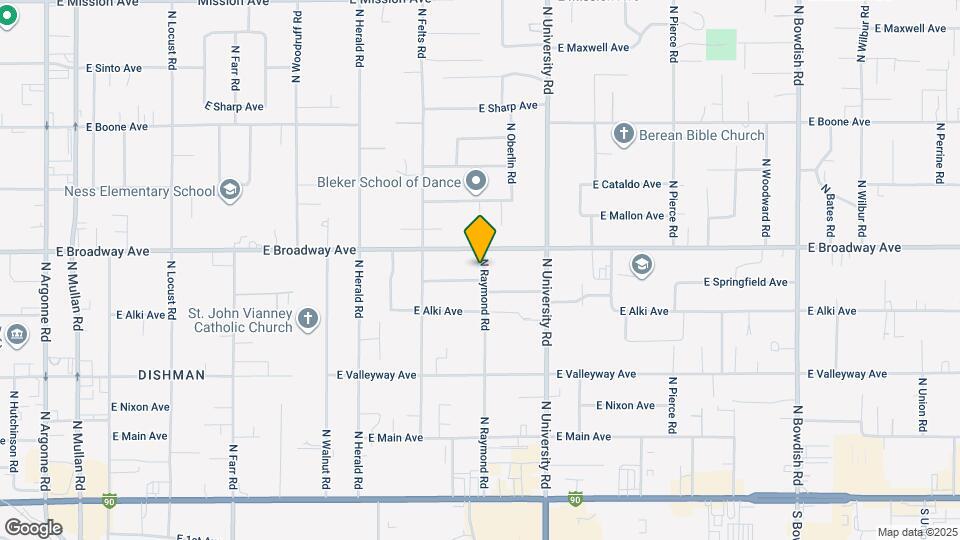 10421 E Springfield Ave Map and Location Details