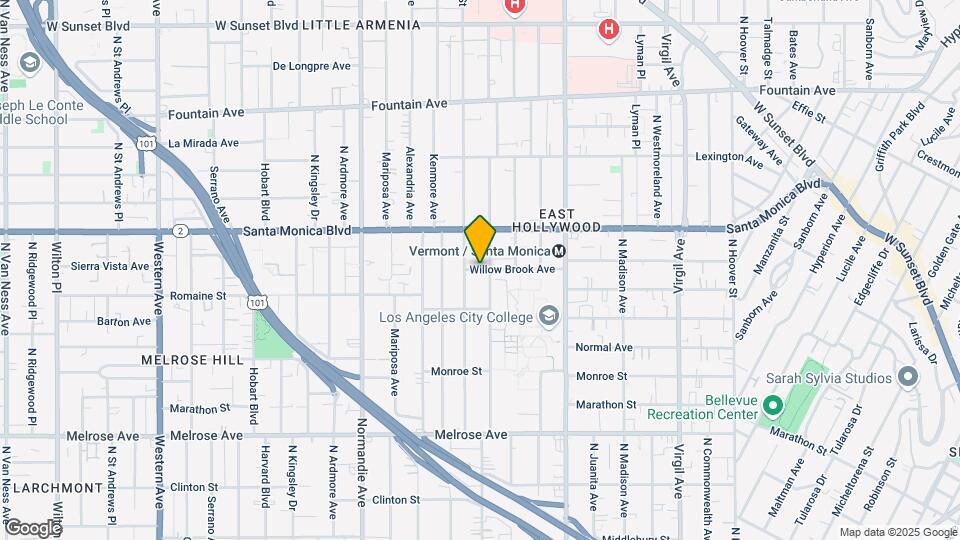 4770 Willow Brook Ave, Unit 4760 Map and Location Details