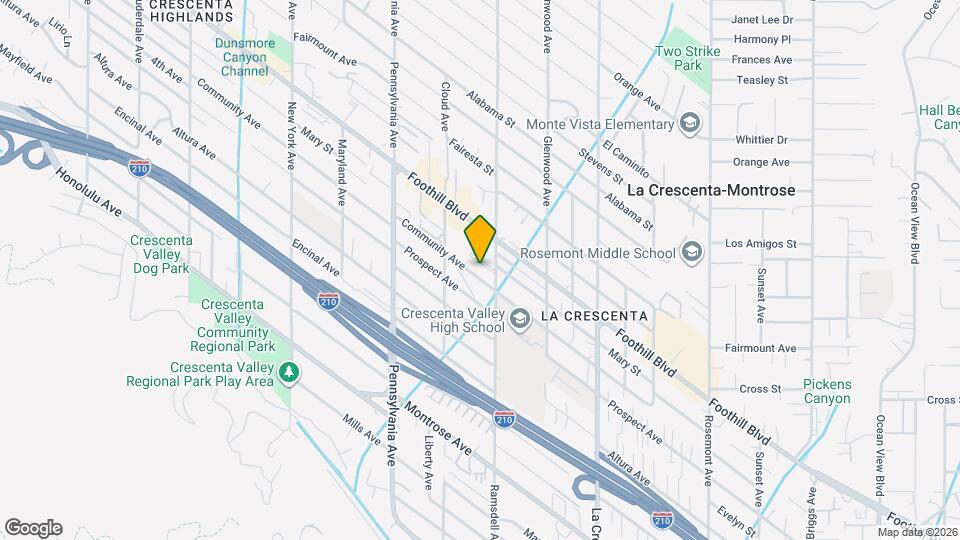 3023-3025 Community Ave, Unit 3023 Mapa y Detalles de la Ubicación