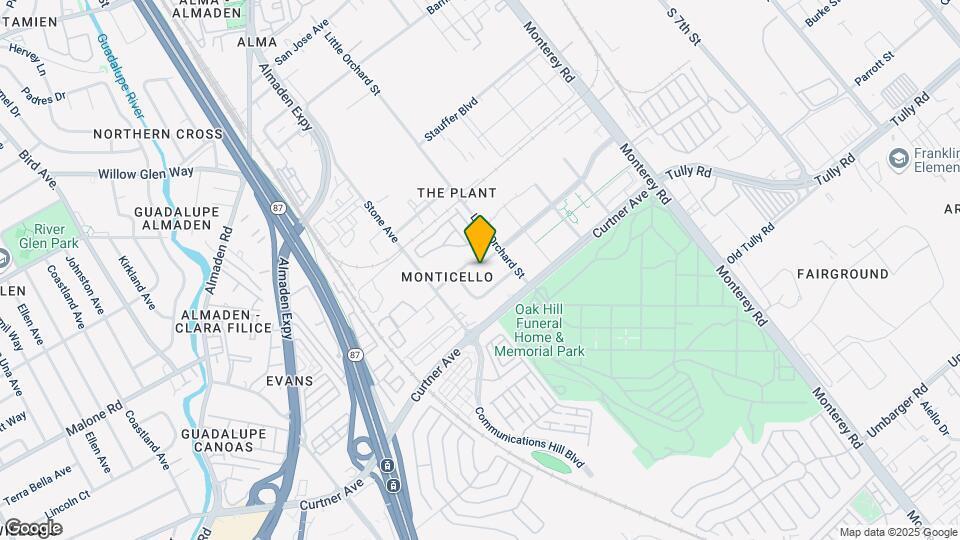 318 Perrymont Ave Mapa y Detalles de la Ubicación