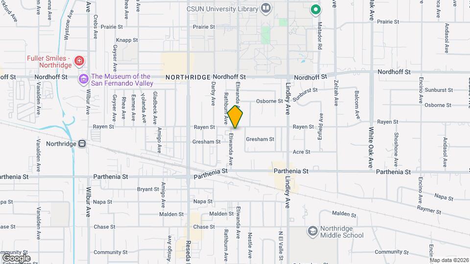 Etiwanda Fountain Apartments Map and Location Details