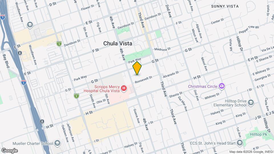 382 Vance St, Unit Apt A Mapa y Detalles de la Ubicación