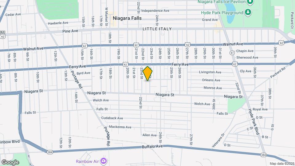 434 23rd St Map and Location Details