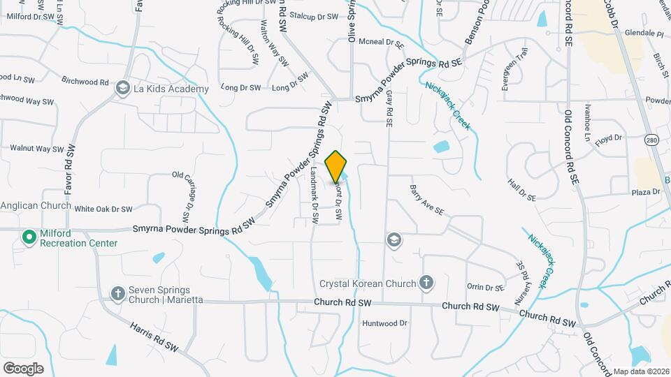 2898 Lakemont Dr SW Map and Location Details
