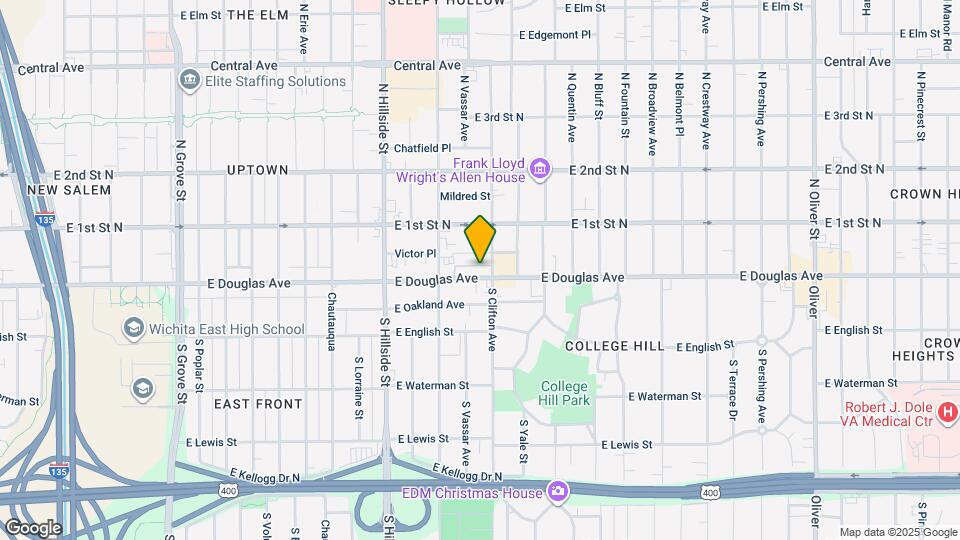 3550 E Douglas Ave Map and Location Details