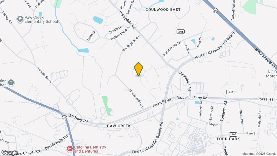 337 Winding Canyon Dr Map and Location Details