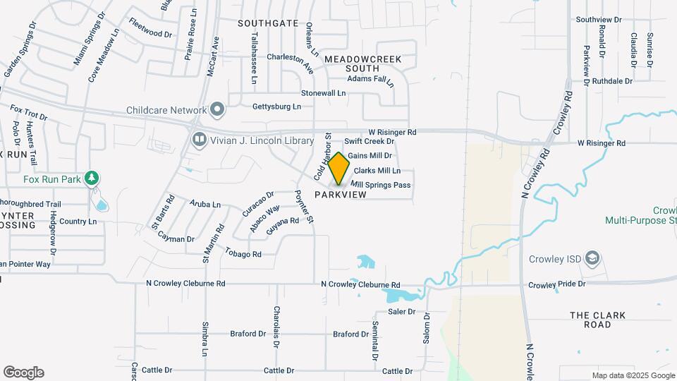 2672 Clarks Mill Ln Map and Location Details