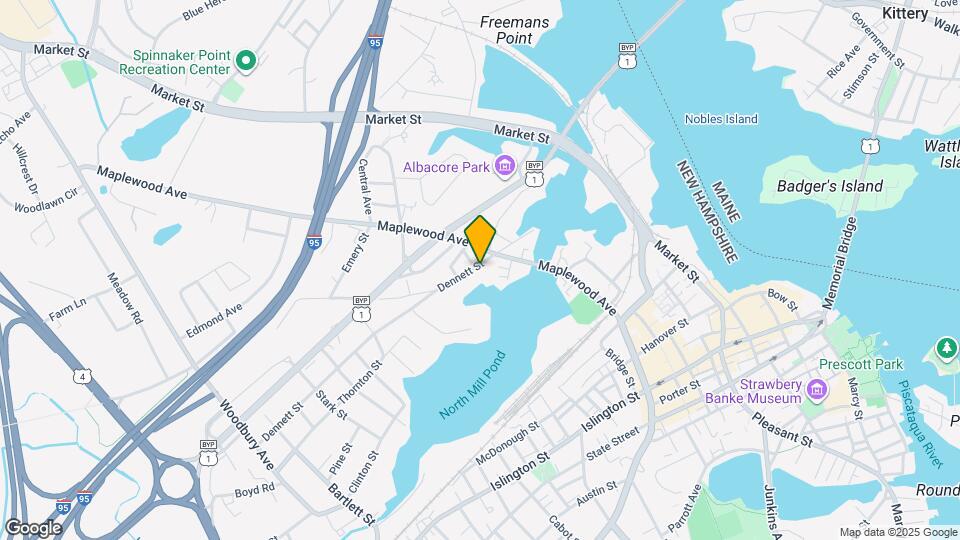 44 Dennett St Map and Location Details