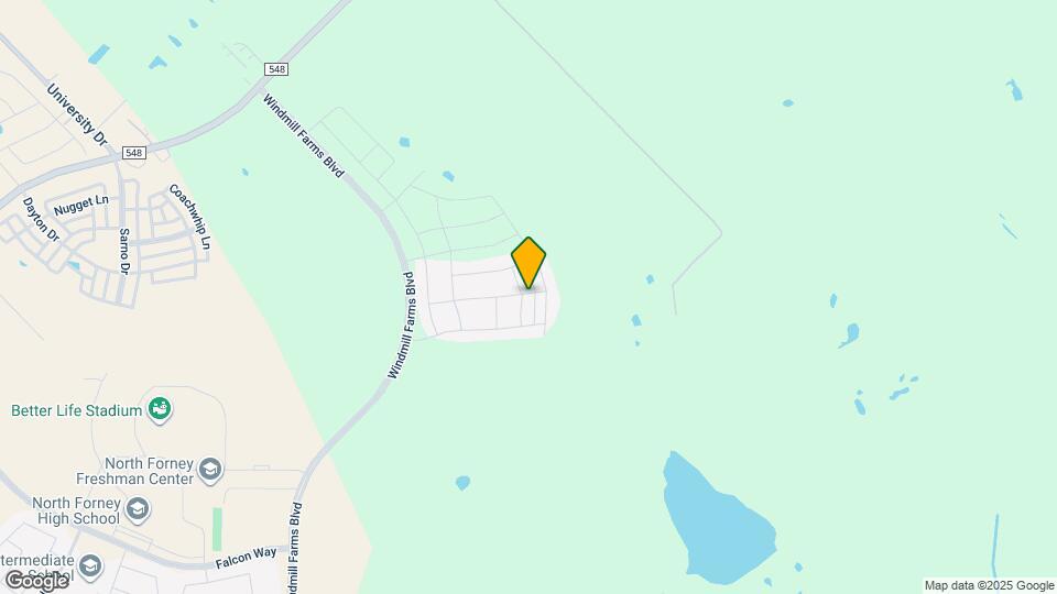 6116 Harrah Ln Map and Location Details