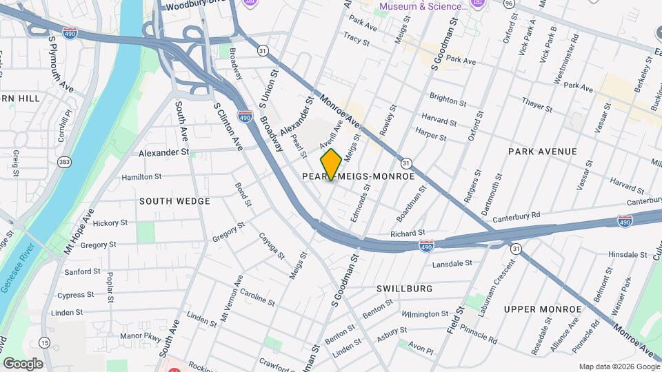 505 Meigs St Map and Location Details
