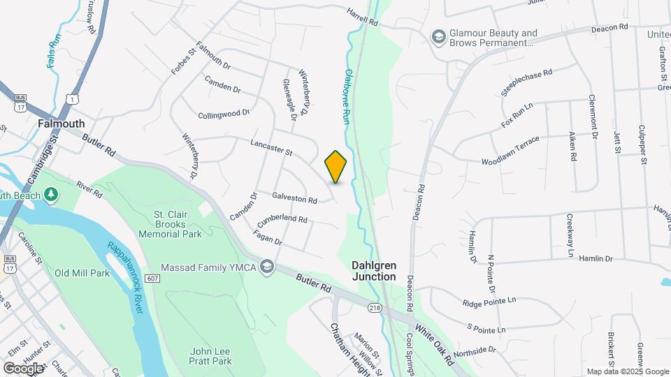 607 Lancaster St Map and Location Details