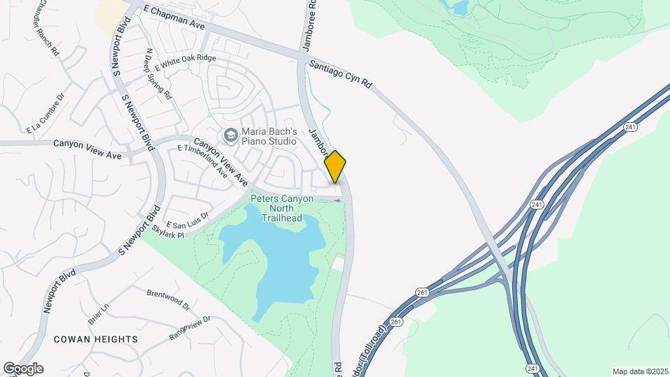 235 S Cross Creek Rd Map and Location Details