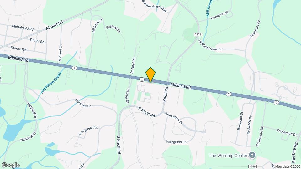 2050 Midland Rd Map and Location Details