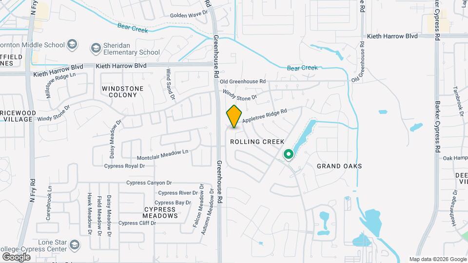 4827 Hidden Chestnut Ln Map and Location Details
