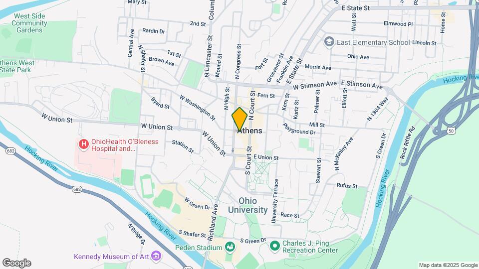 19 W Washington St, Unit 3rd Floor Map and Location Details