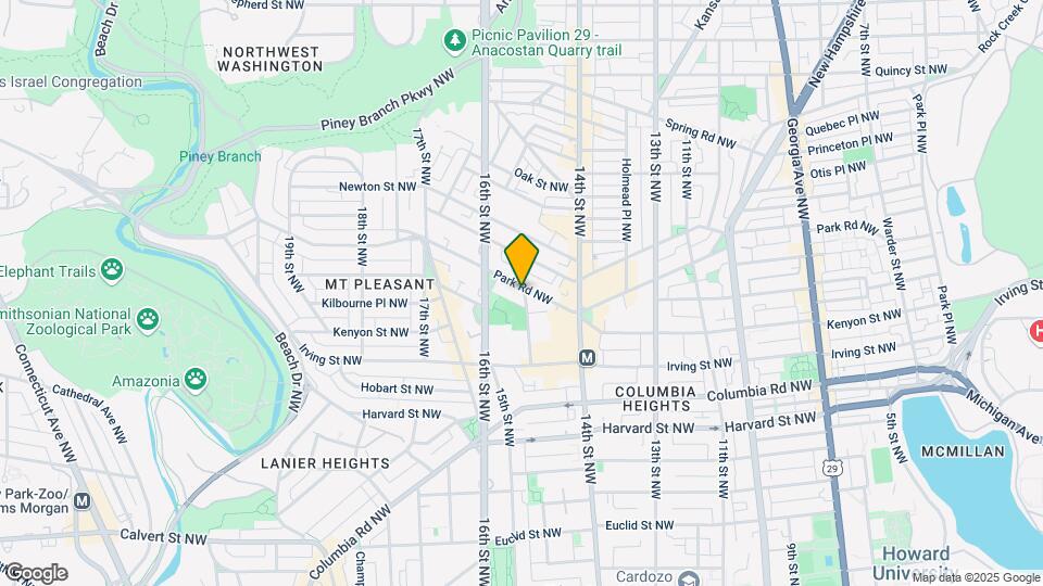 3240 Hiatt Pl NW Map and Location Details