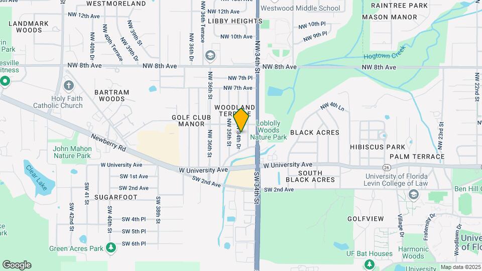 313 NW 34th Dr Map and Location Details