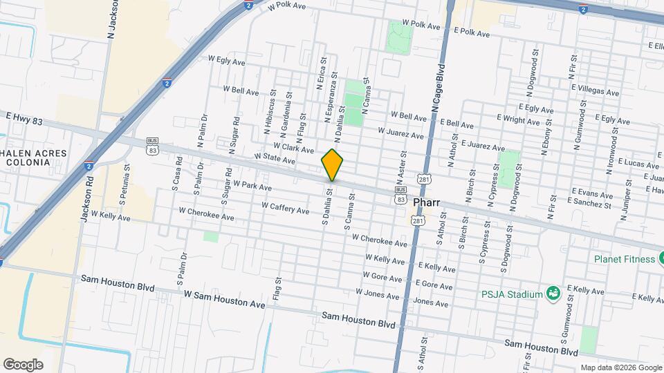 15 S Dahlia St Map and Location Details