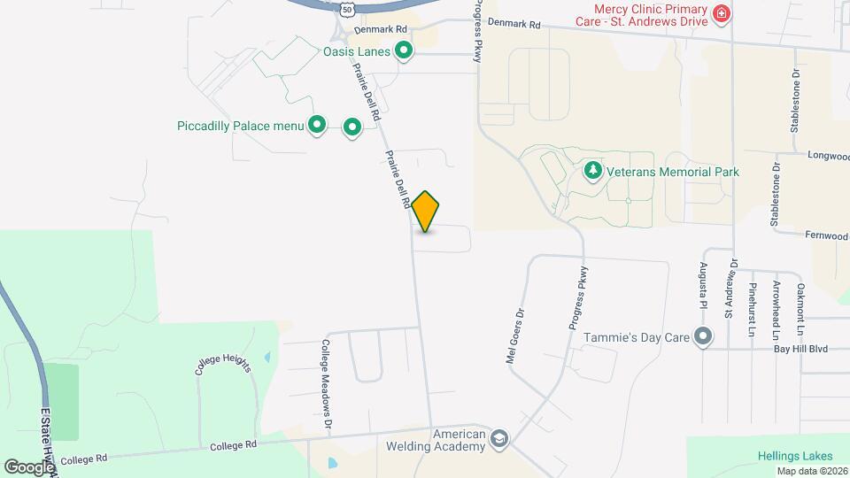 College Village Apartments Map and Location Details