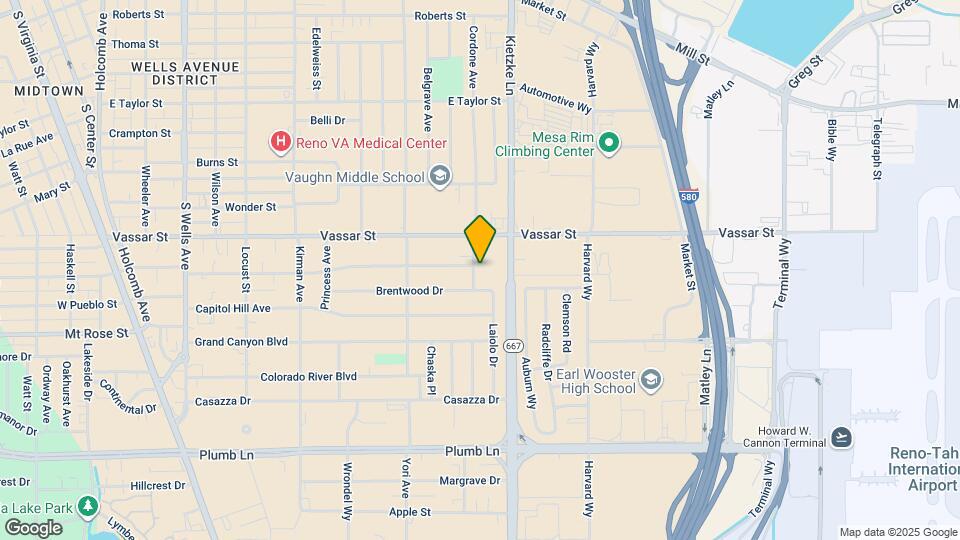 1420 Cordone Ave Map and Location Details