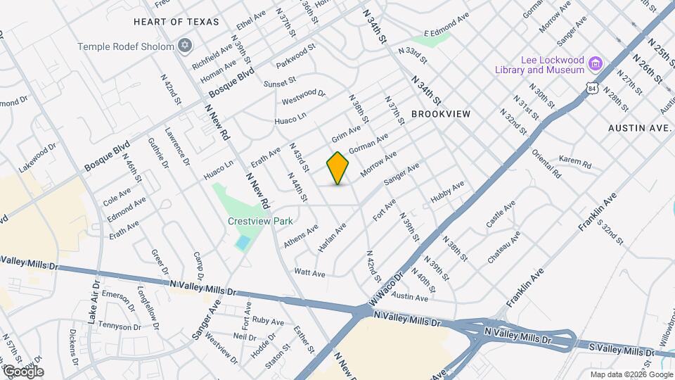 4212 Morrow Ave Map and Location Details