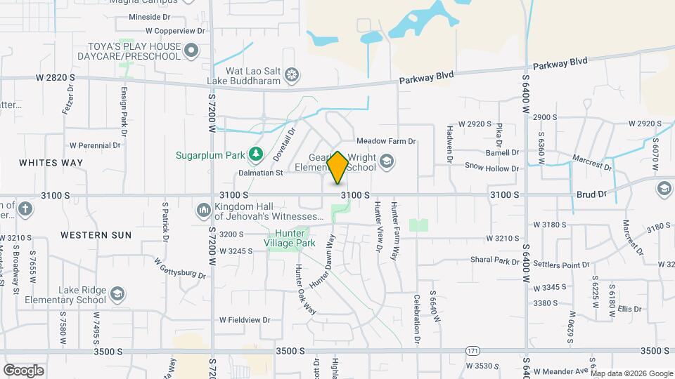 6878 W 3100 S Map and Location Details