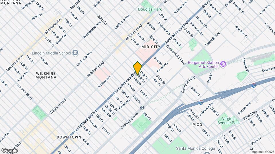1417 18th St Mapa y Detalles de la Ubicación