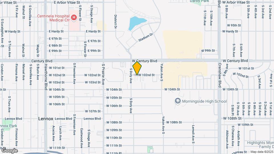 3734-3740 W 102nd St Map and Location Details