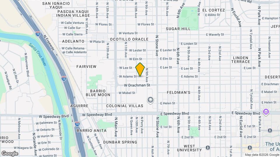 133 W Adams St Mapa y Detalles de la Ubicación