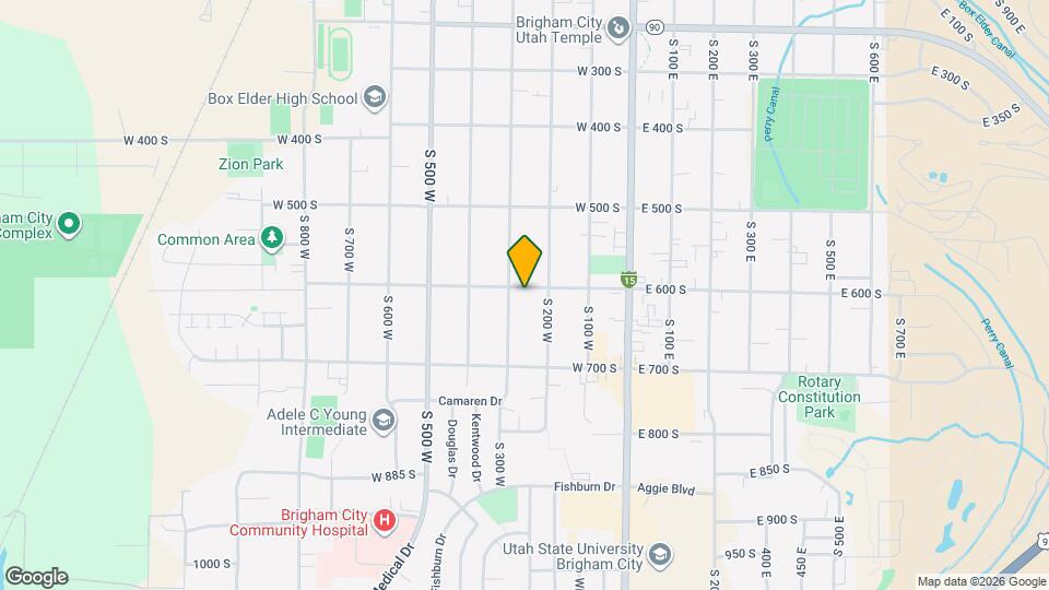 277 W 600 S Map and Location Details