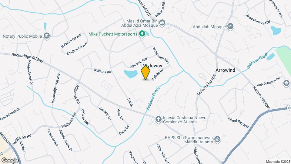 5696 Wylake Dr Mapa y Detalles de la Ubicación