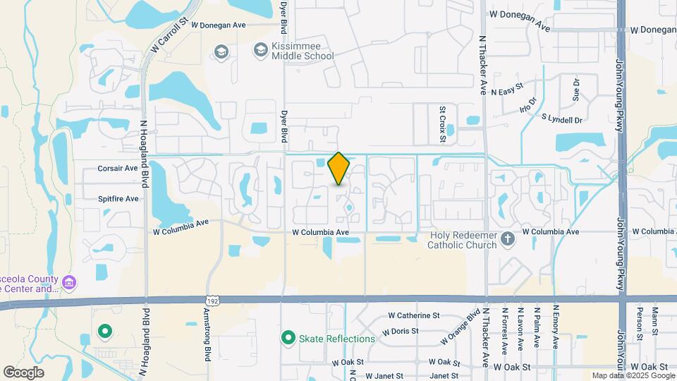 2131 Cascades Blvd Mapa y Detalles de la Ubicación