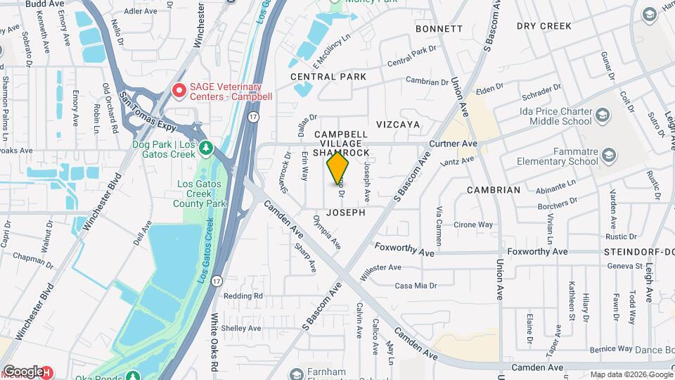 1159 Salerno Dr Map and Location Details