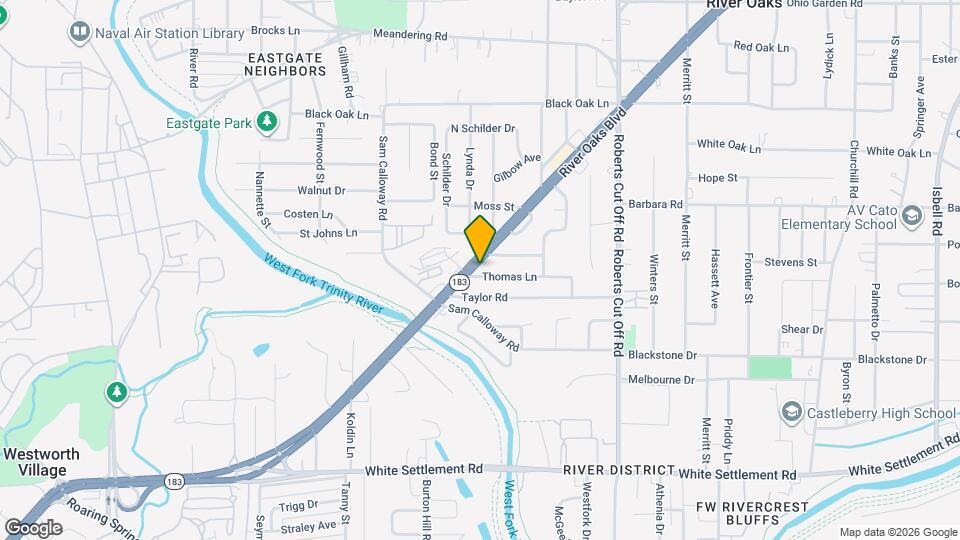 5616 Thomas Ln Map and Location Details