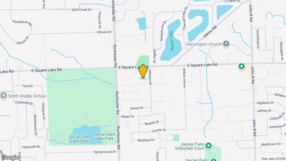 1136 Fairways Blvd Map and Location Details