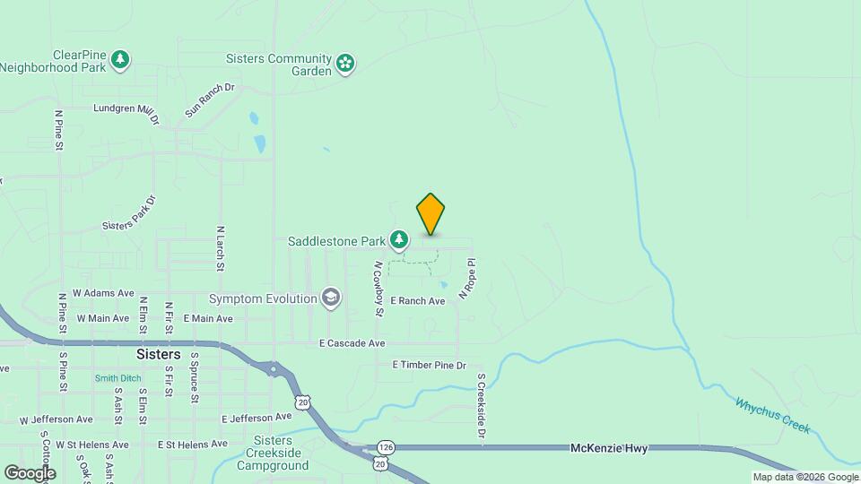 1016 E Black Butte Ave Map and Location Details