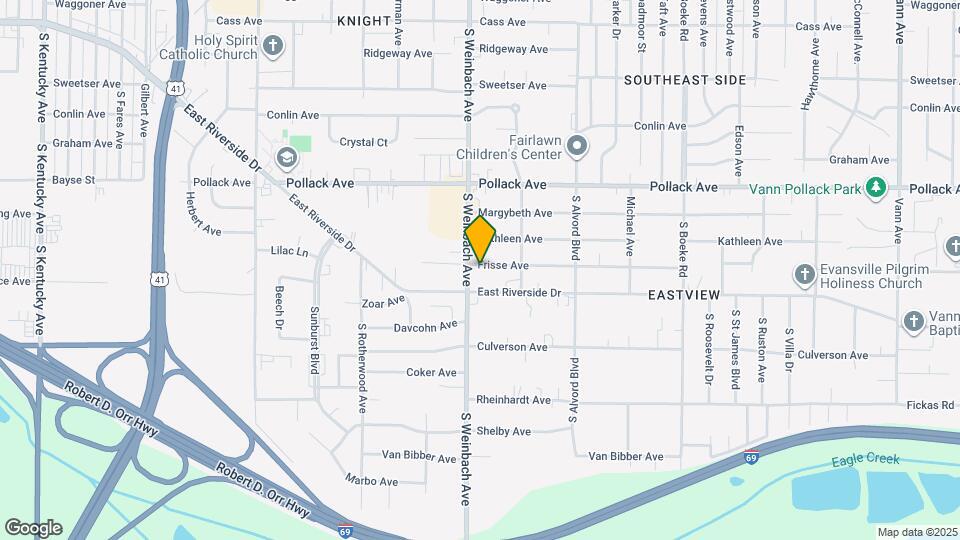 2009 Frisse Ave Map and Location Details