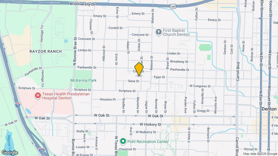 703 Gober St Map and Location Details