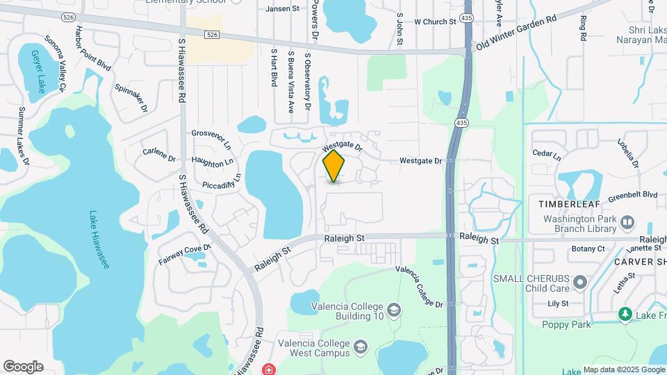 6154 Westgate Dr Map and Location Details