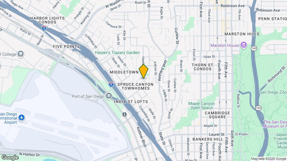 3154 Horton Ave Map and Location Details