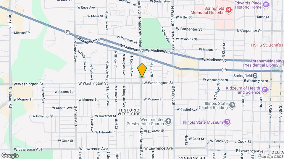 118 N MacArthur Blvd Map and Location Details
