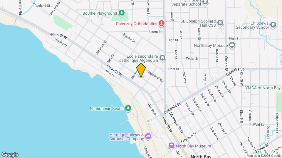 645 McIntyre St W Map and Location Details