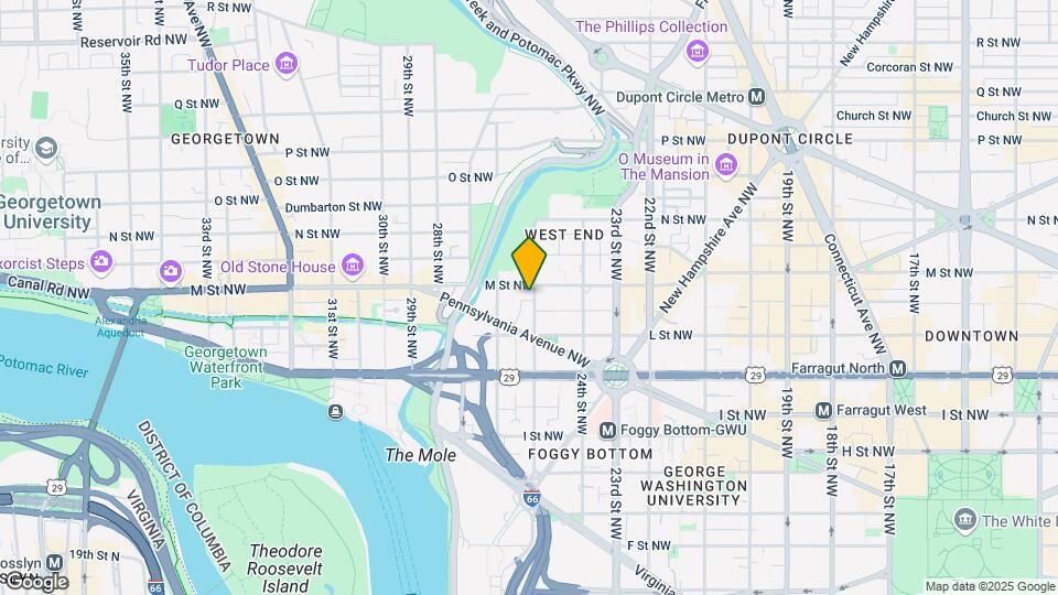 1134 25th St NW-Unit -UNIT C Map and Location Details