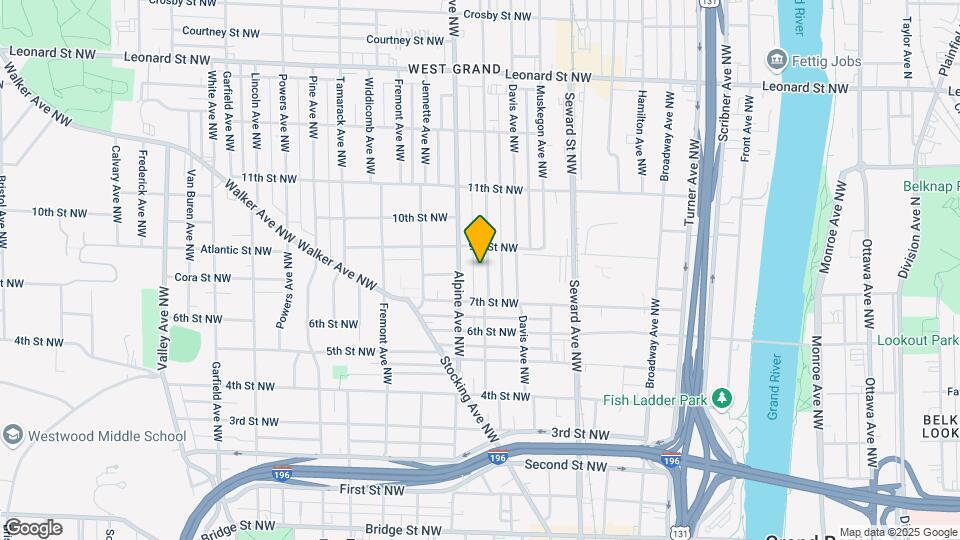 833 Mc Reynolds Ave NW Map and Location Details