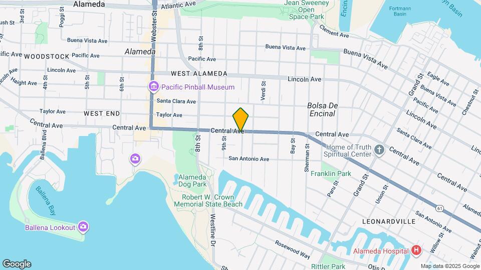 932-934 Central Ave Map and Location Details