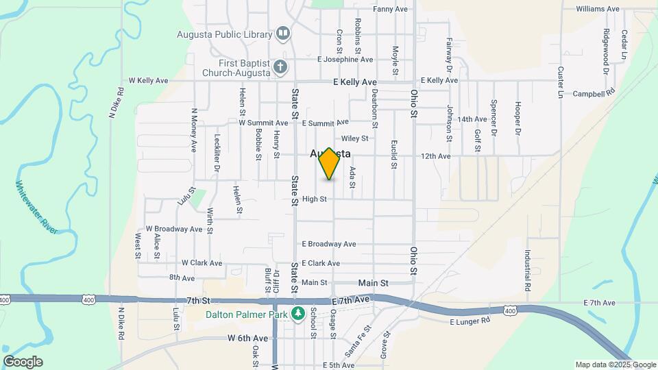 1117 Osage St Map and Location Details