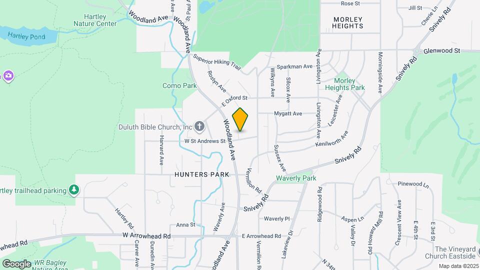 17 E St Andrews St Map and Location Details